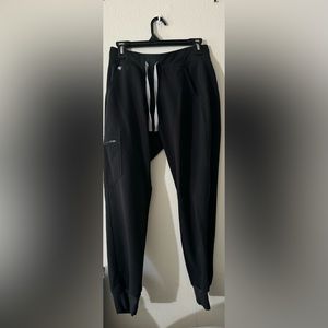 FIGS size small petite black joggers